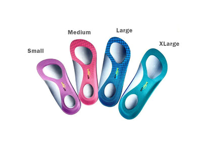 Bridge Soles - 3/4 Length Insoles with Met Pad