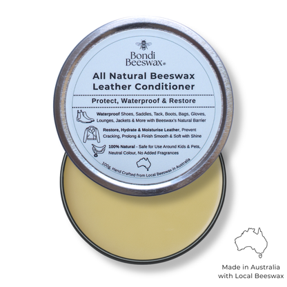 Bondi Beeswax Leather Conditioner &amp; Waterproof Wax