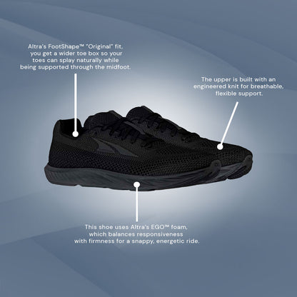 Altra - Escalante Racer 2 - Black/Black - Womens