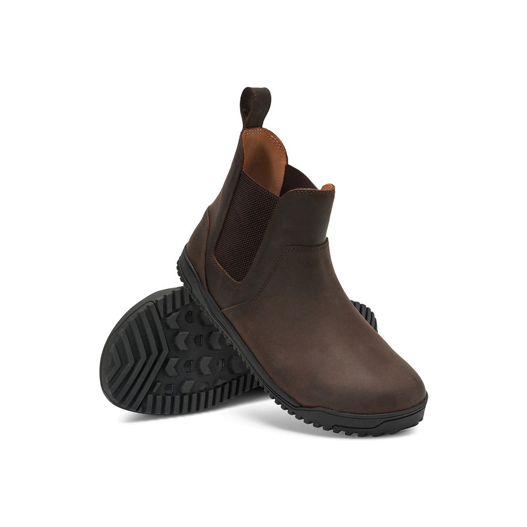 XeroShoes - Ridgeway Leather Chelsea Boot - Mens - Dark Brown