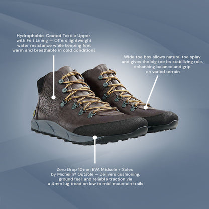 Joe Nimble - WanderToes  2.0 - Womens - Brown