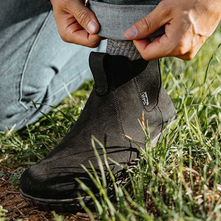 Lems - Chelsea Boot Waterproof - Obsidian (Unisex)