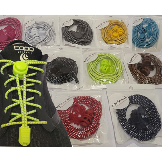 Reflective No-Tie Elastic Shoelaces - 10 Colours