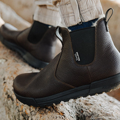 Lems - Chelsea Boot Tuff Waterproof - Dark Roast (Unisex)