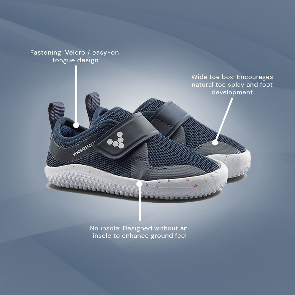 Vivobarefoot - Primus Sport IV Preschool - Deep Ocean