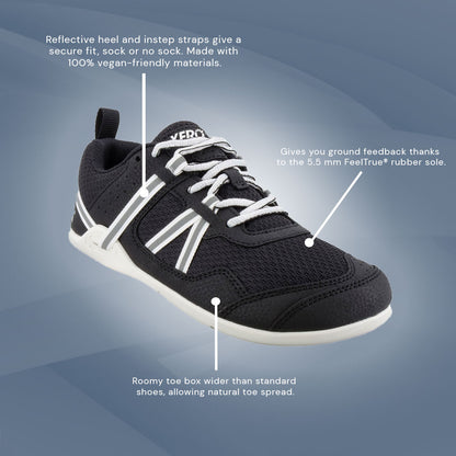 XeroShoes - Prio - Mens - Black/White