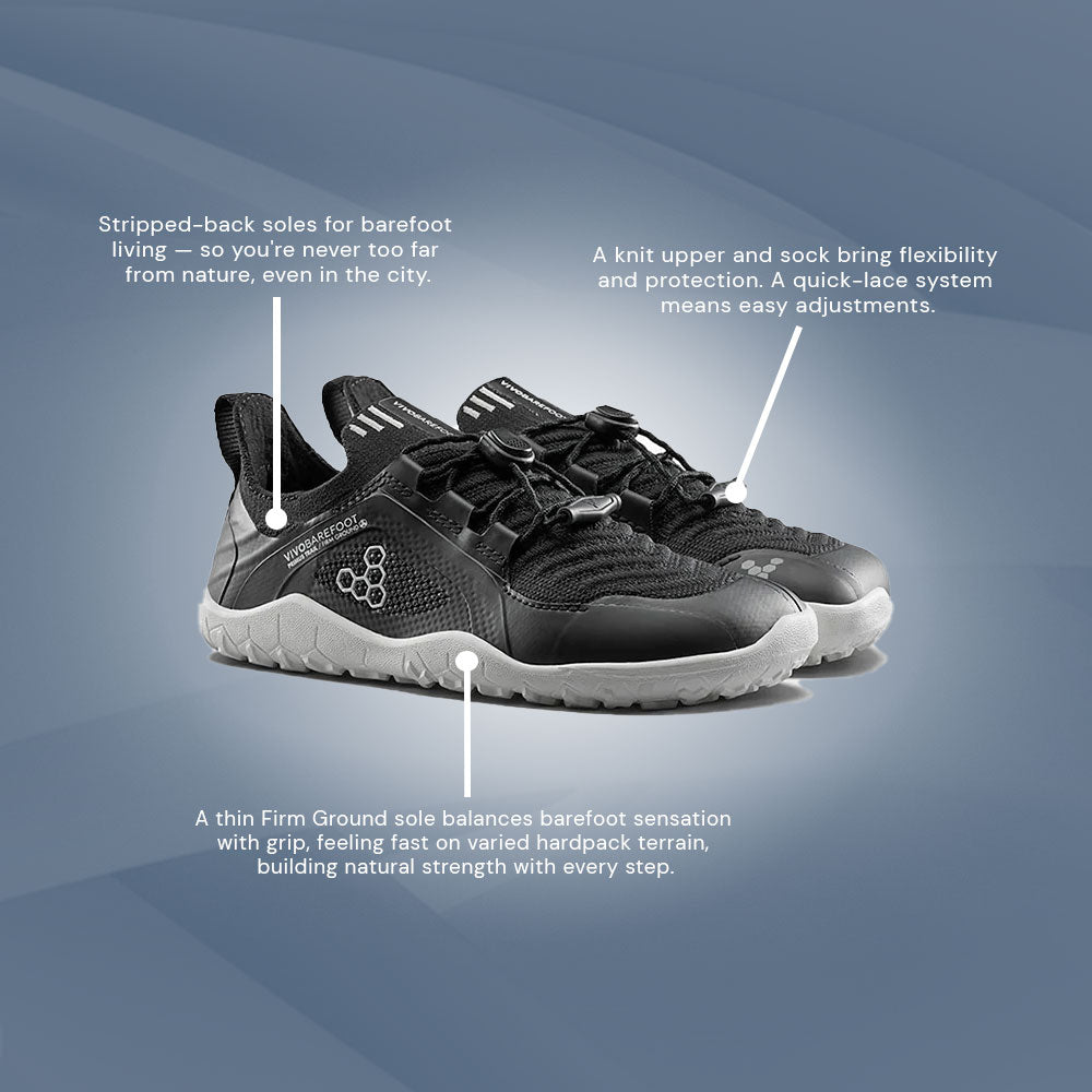 Vivobarefoot - Primus Trail Knit FG Kids - Eclipse