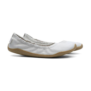 Vivobarefoot Primus Asana Yin Ballerina Leather (Womens) - Limestone