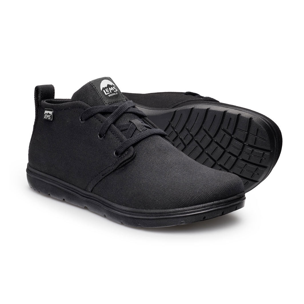 Lems - Chukka Canvas - Blackout (Unisex) CLEARANCE M9