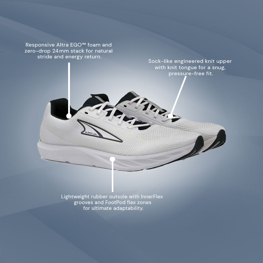 Altra - Escalante 4 - White/Black - Mens