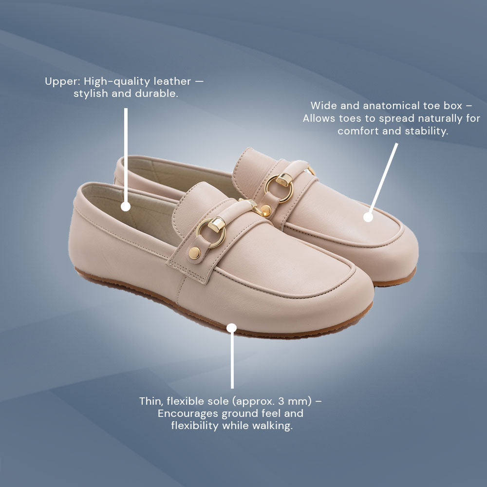 Shapen - Versa 2.0 Loafers - Beige (Womens)