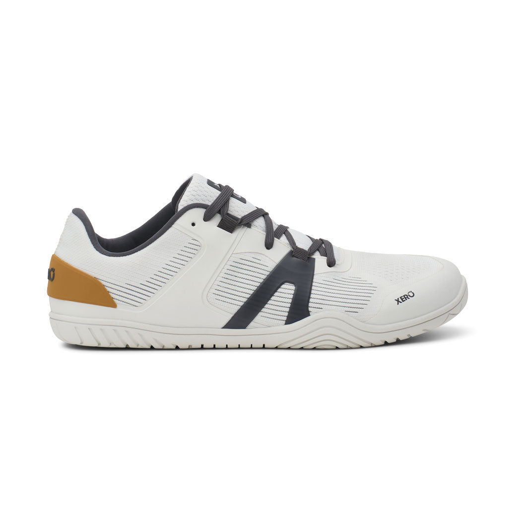 XeroShoes - 360 Rally - Barefoot Court Shoe - Mens - White/Asphalt