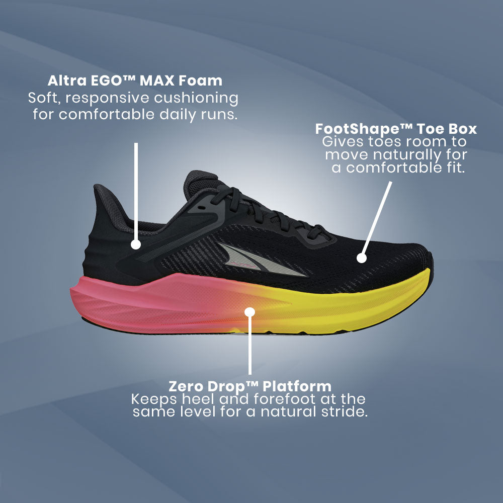 Altra - Torin 8 - Black/Pink - Womens