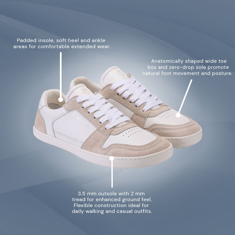 Shapen - Re:Wind Barefoot Shoes  - White (Womens)