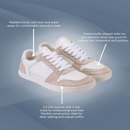 Shapen - Re:Wind Barefoot Shoes  - White (Womens)