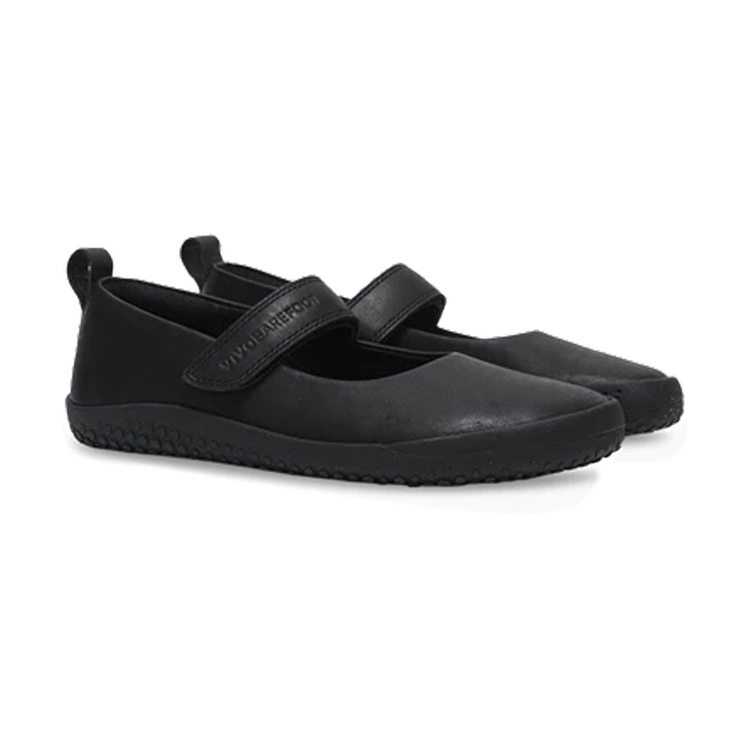 Vivobarefoot - Wyn School Juniors - Obsidian