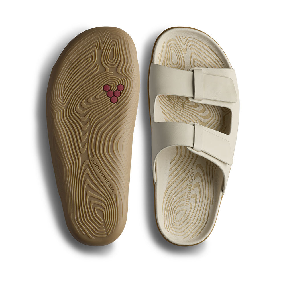 Vivobarefoot Sensus Yin Slide (Womens) - Sand