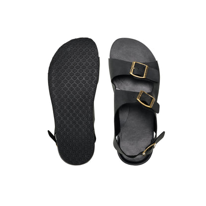 Freet - Salcombe Sandal - Black (Unisex)