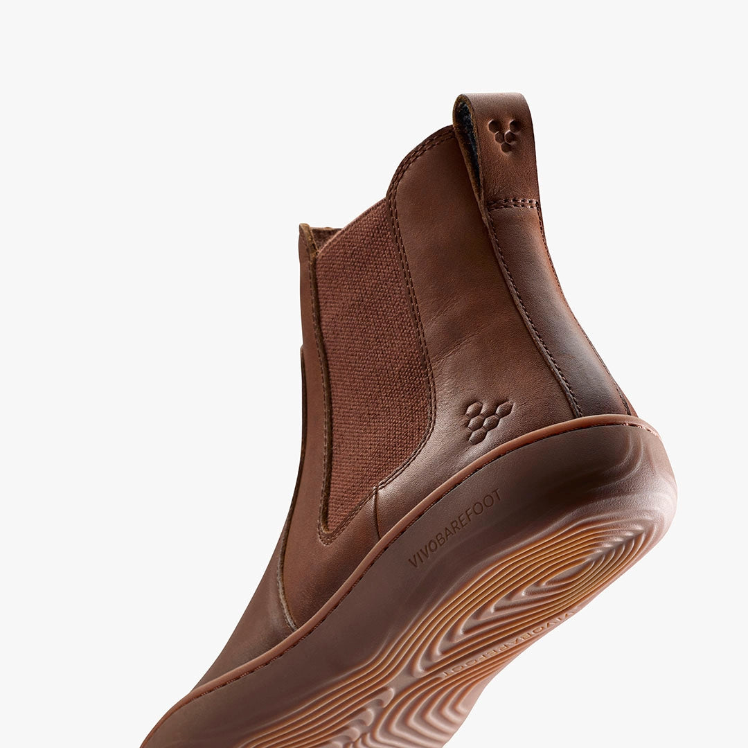 Vivobarefoot - Sensus Chelsea - Dark Tan (Womens)
