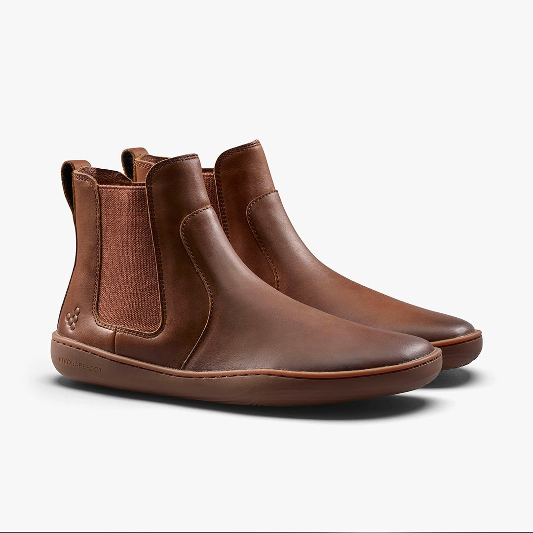 Vivobarefoot - Sensus Chelsea - Dark Tan (Womens)