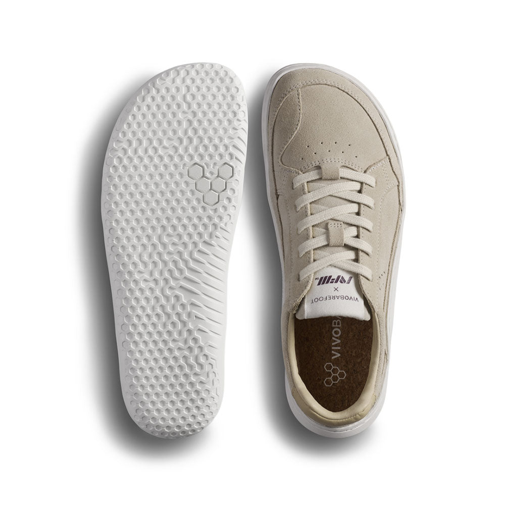 Vivobarefoot Gobi II Sneaker Premium Leather (Womens) - Sand-Fig