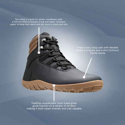 Freet - Arken 2 - Black/Brown  (Unisex)