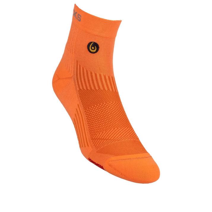 Biowin Neurosocks - Athletic Mini Crew - Neon Orange