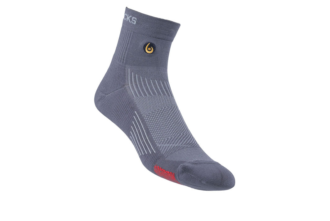 Biowin Neurosocks - Athletic Mini Crew - Stingray Grey