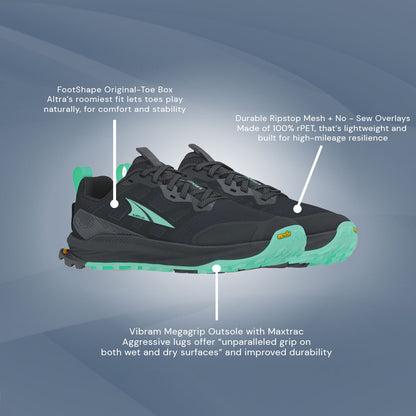 Altra - Lone Peak 9+ Teal / Black - Womens