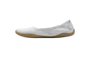 Vivobarefoot Primus Asana Yin Ballerina Leather (Womens) - Limestone