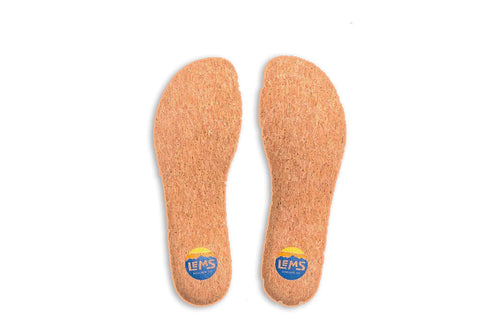 Lems Cork Replacement Insole 3.8mm for CASUAL SOLE MODELS