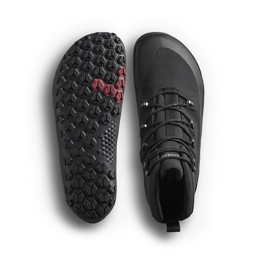 Vivobarefoot Tracker Textile AT II Waterproof - Obsidian (Mens)