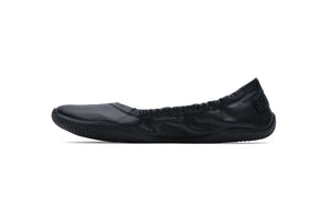 Vivobarefoot Primus Asana Yin Ballerina Leather (Womens) - Obsidian