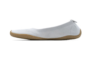 Vivobarefoot Primus Asana Yin Ballerina Knit (Womens) - Limestone