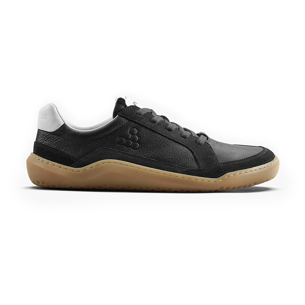 Vivobarefoot Gobi II Sneaker Premium Leather (Mens) - Obsidian