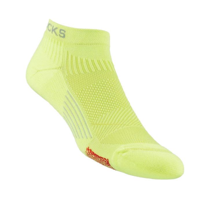 Biowin Neurosocks - Athletic No Show -  Neon Green