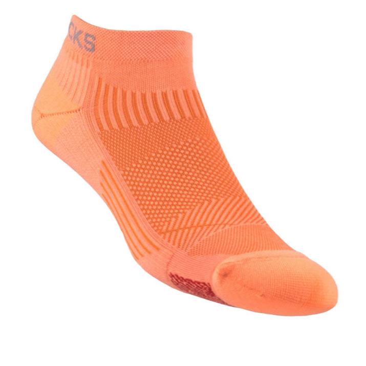 Biowin Neurosocks - Athletic No Show -  Neon Orange