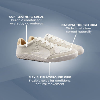 Vivobarefoot - Gobi Sneaker Juniors - Limestone
