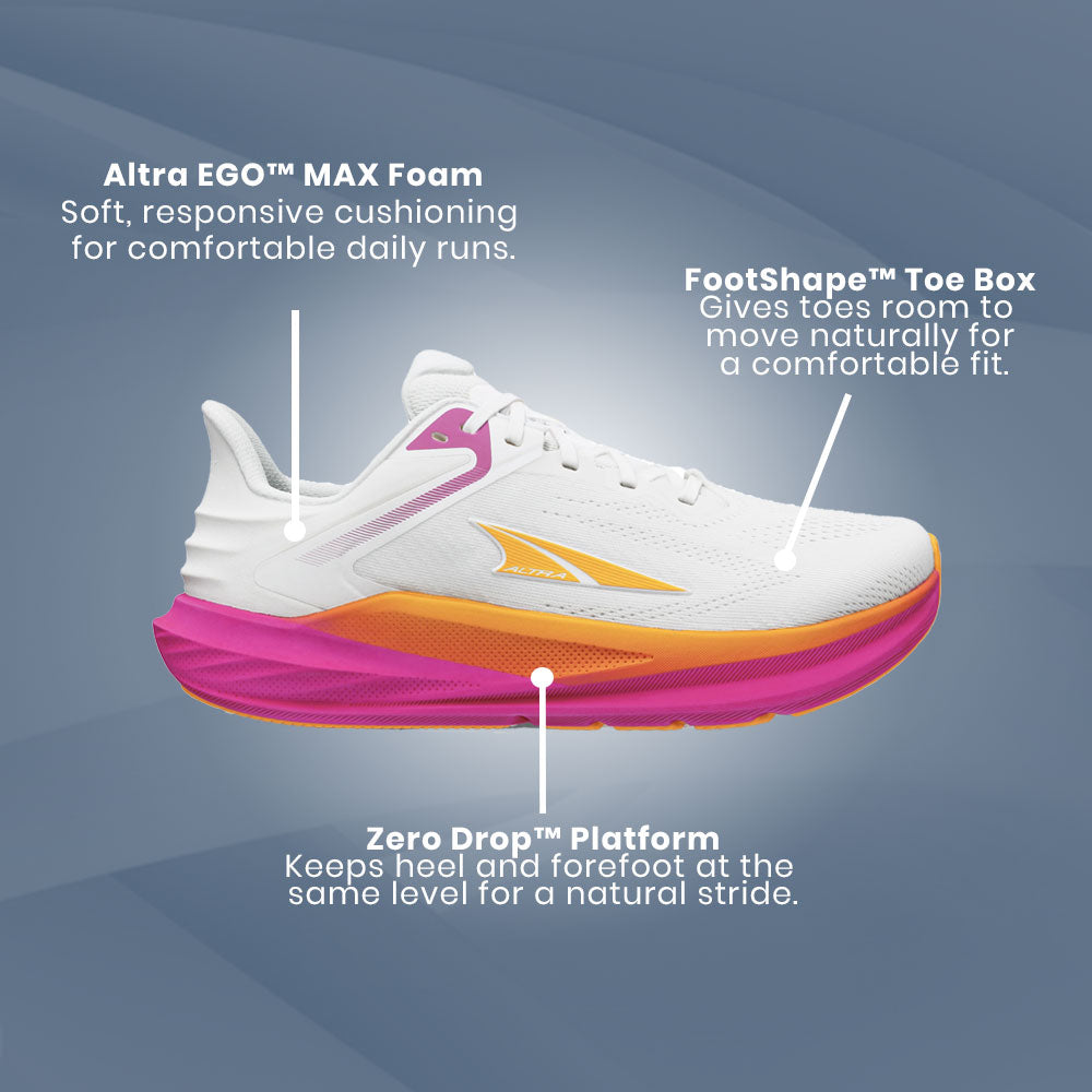 Altra - Torin 8 - White/Orange - Womens