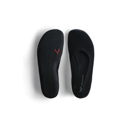 Vivobarefoot Primus Asana Yin Ballerina Knit (Womens) - Obsidian