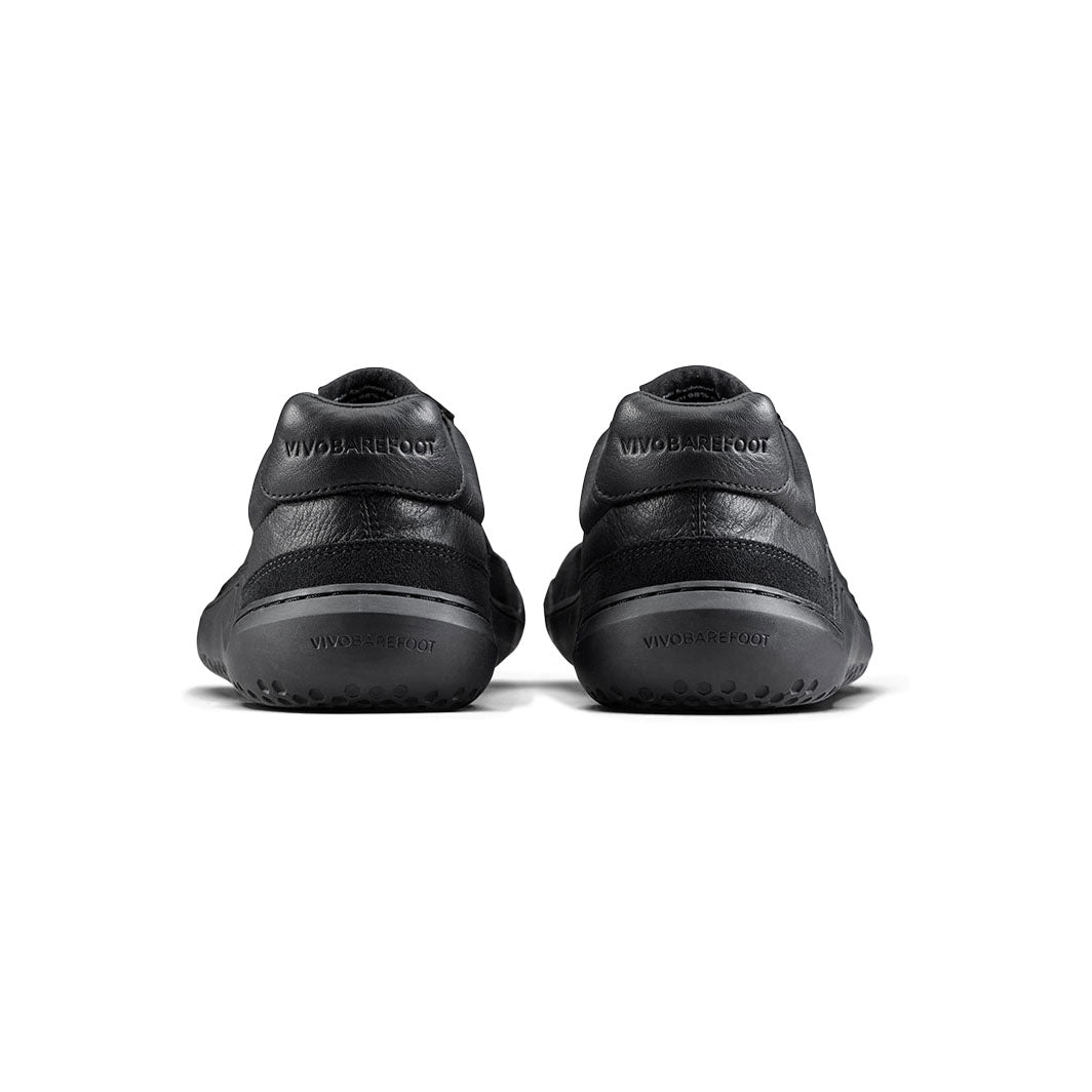 Vivobarefoot Gobi II Sneaker Leather (Mens) - Triple Obsidian