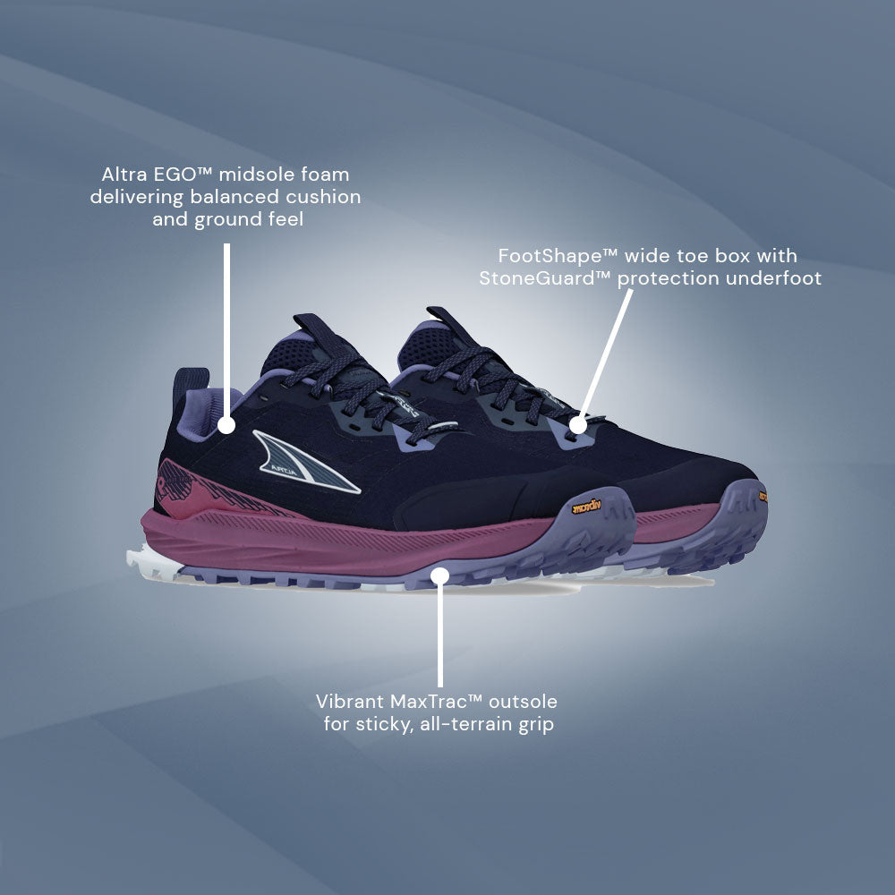 Altra Lone Peak 9+ Dark Blue Womens – Bprimal Footwear