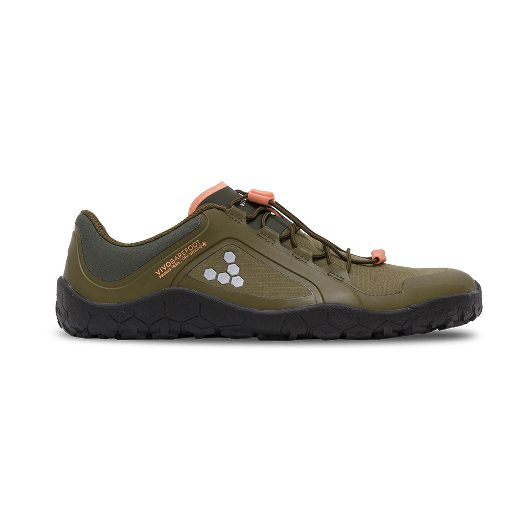 Vivobarefoot Primus Trail III All Weather FG - Dark Olive (Mens)