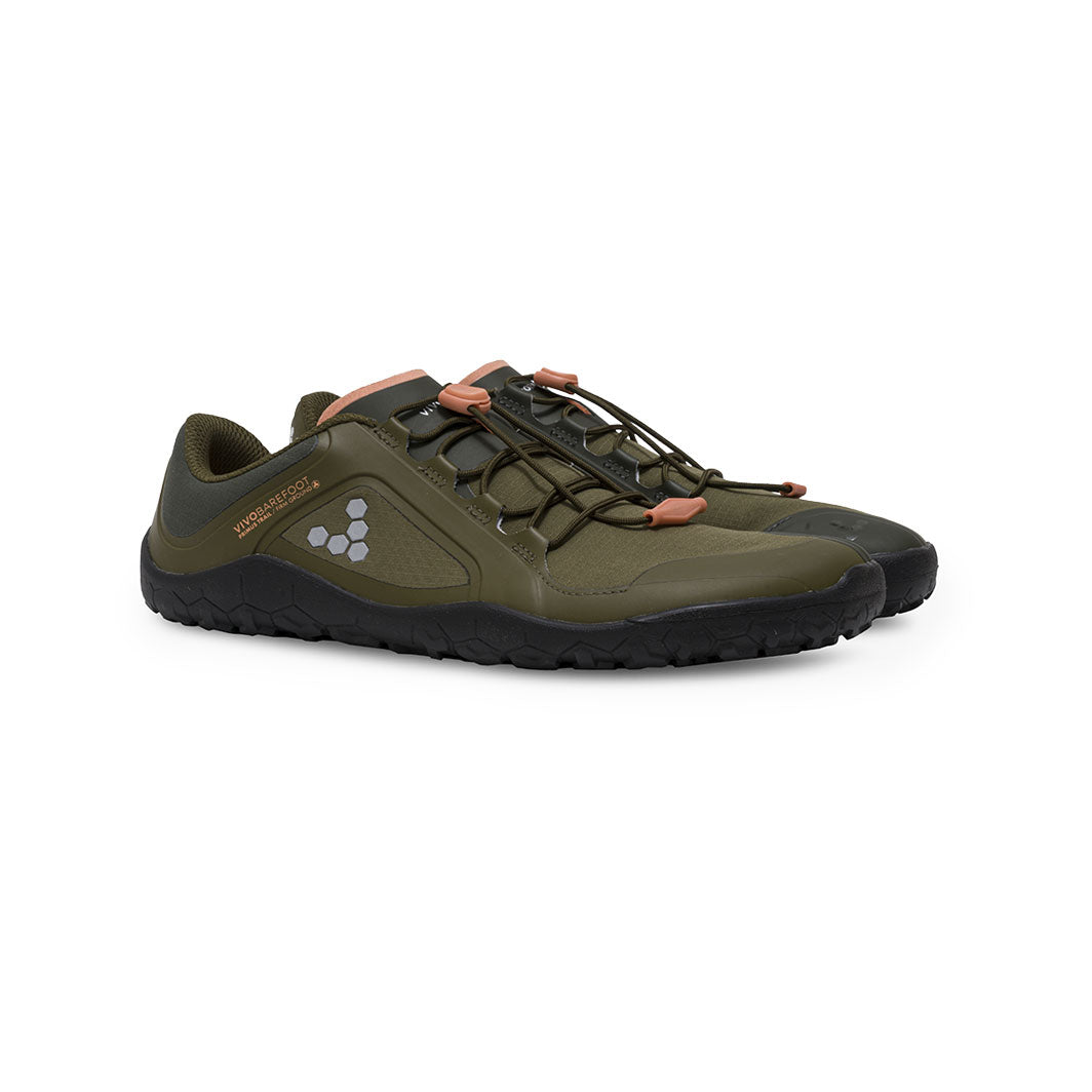 Vivobarefoot Primus Trail III All Weather FG - Dark Olive (Mens)