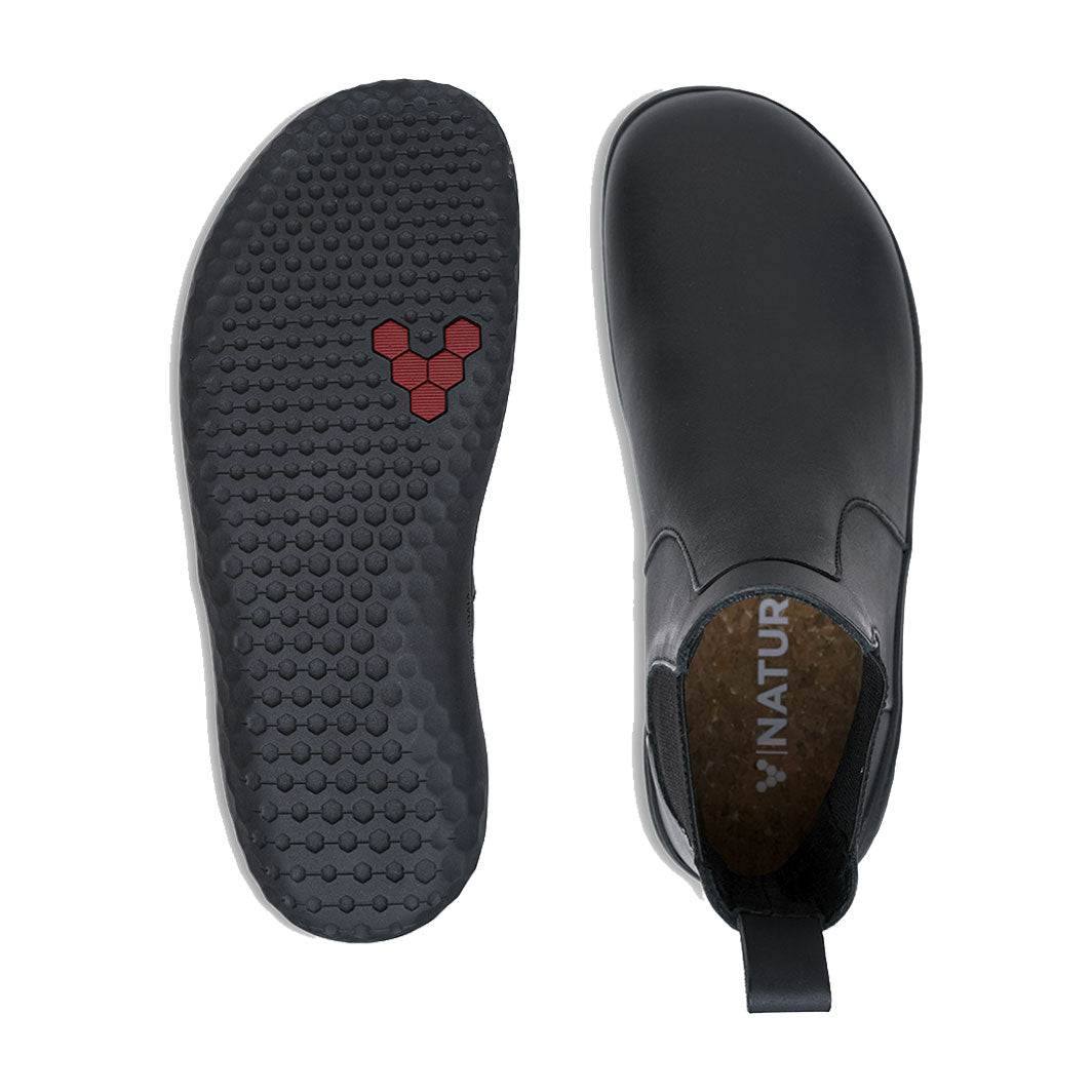 Vivobarefoot Geo Chelsea - Obsidian (Womens)