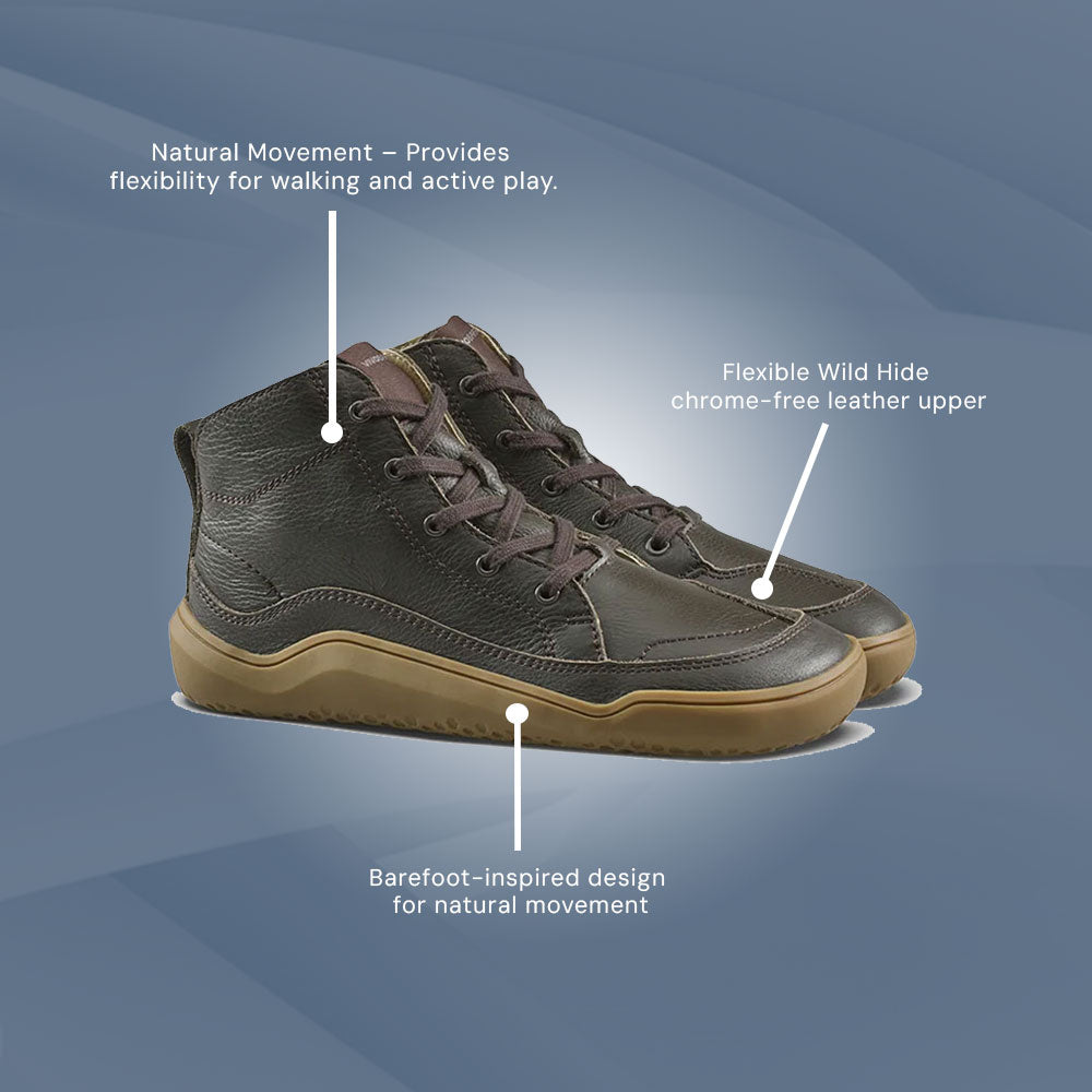 Vivobarefoot - Gobi Boot Juniors - Bracken
