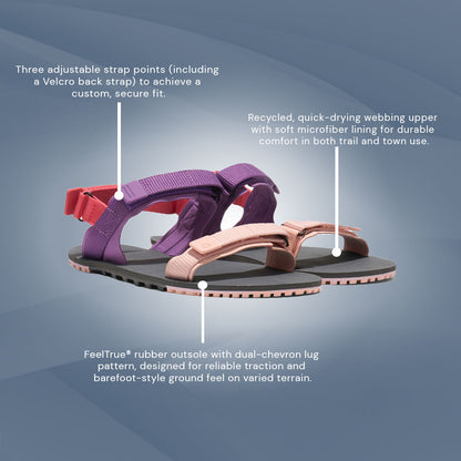 XeroShoes - D-Trail - Womens - Dewberry Multi