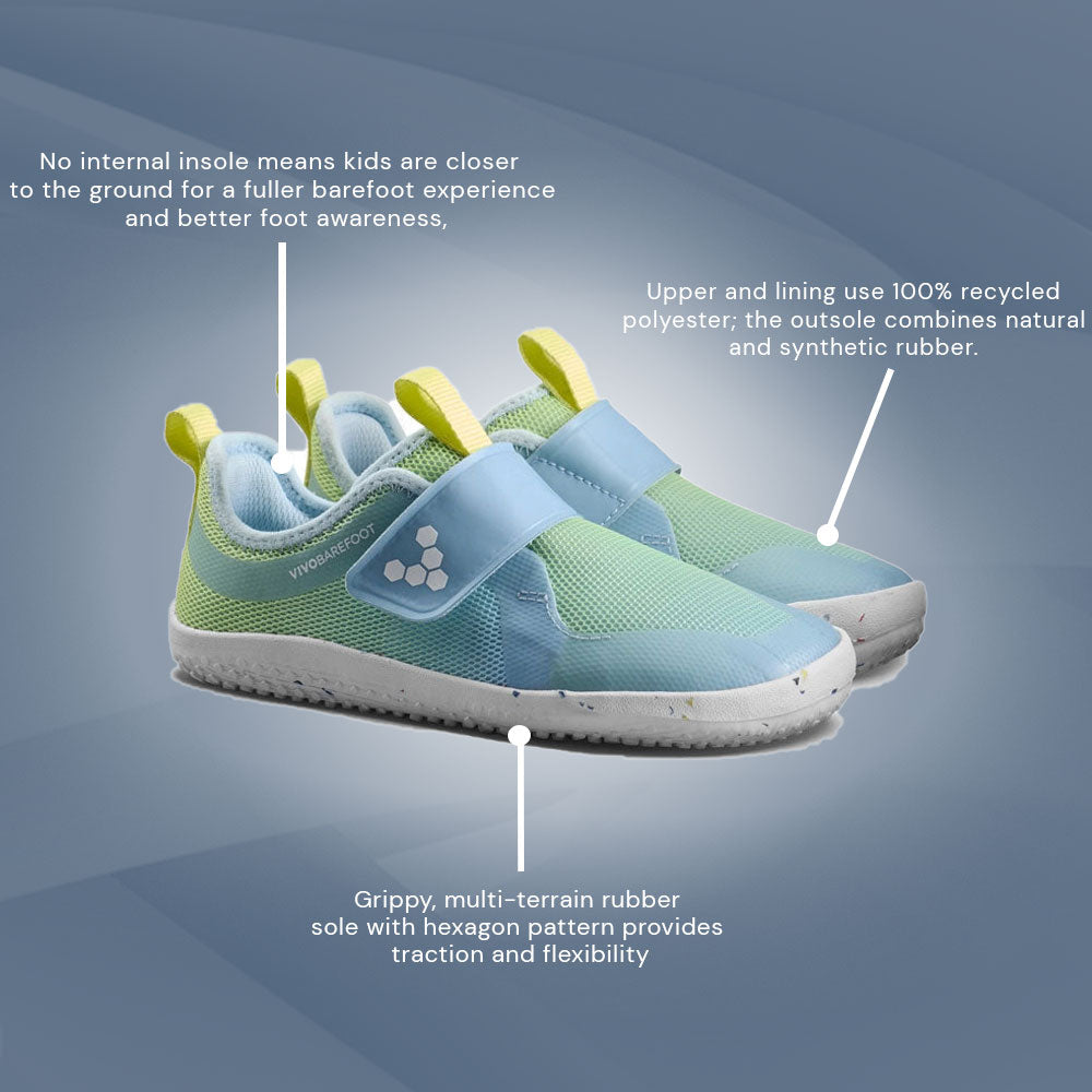 Vivobarefoot - Primus Sport IV Preschool - Skyway