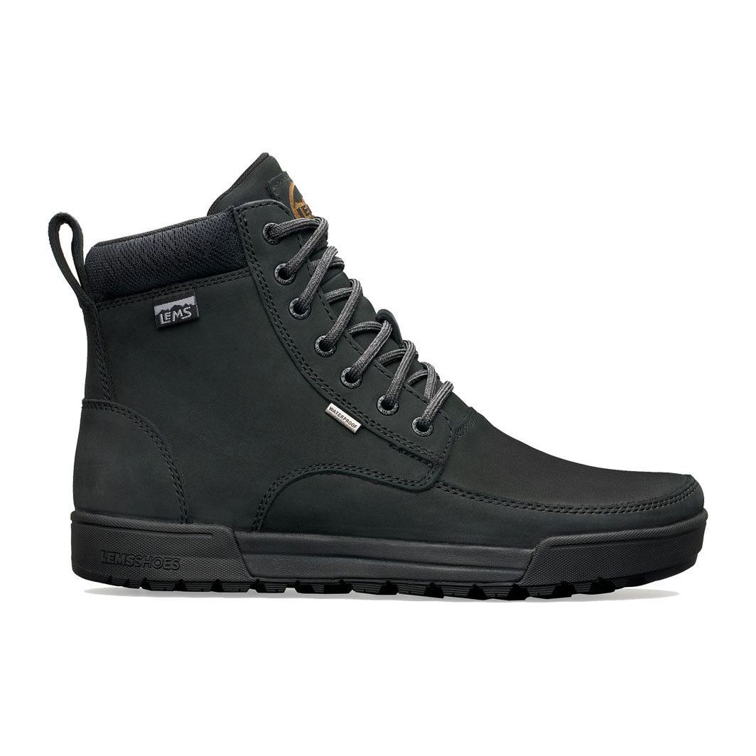 Lems - Waterproof Boulder Boot Summit - Coal (Unisex)