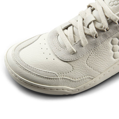 Vivobarefoot Gobi Sneaker Leather (Womens) - Limestone